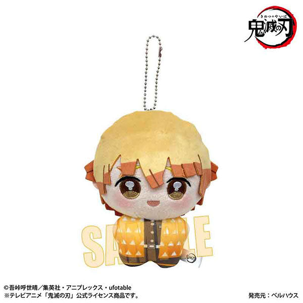 鬼滅の刃 我妻善逸 ぽにすてっぷ ぬいぐるみ ぬい 新品 未開封品 公式商品 正規品 【ベルハウス】