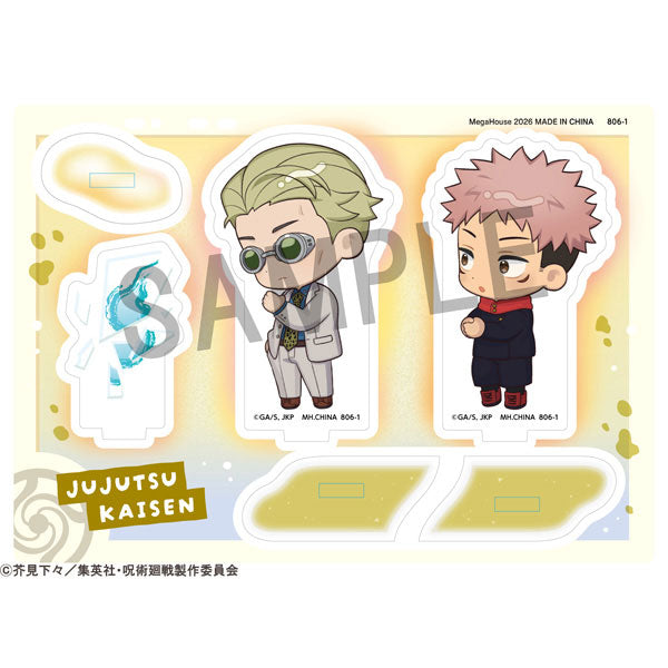 呪術廻戦 5周年 アクリルスタンド バディコレ D七海建人・虎杖悠仁 新品 未開封品 正規品 【メガハウス】