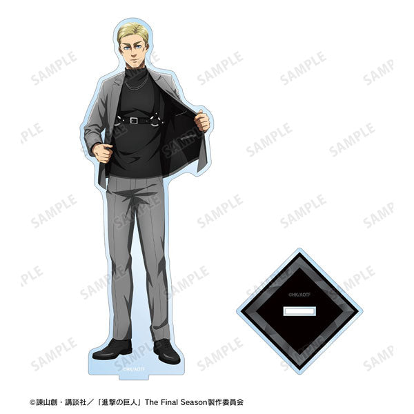 進撃の巨人 描き下ろし エルヴィン ハーネススタイル・着彩ver. BIGアクリルスタンド 新品 未開封品 正規品 【アルマビアンカ】