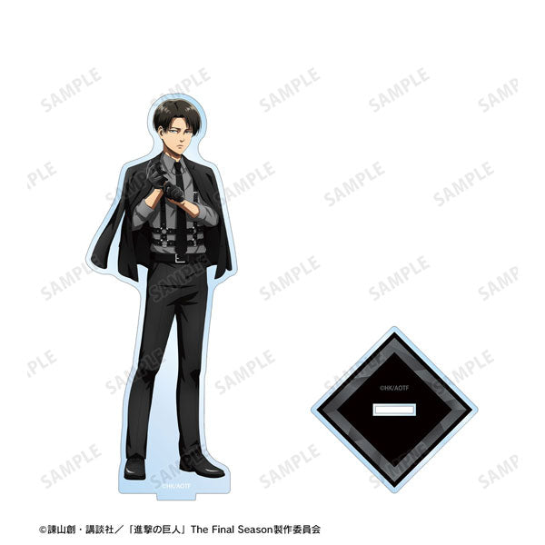進撃の巨人 描き下ろし リヴァイ ハーネススタイル・着彩ver. BIGアクリルスタンド 新品 未開封品 正規品 【アルマビアンカ】