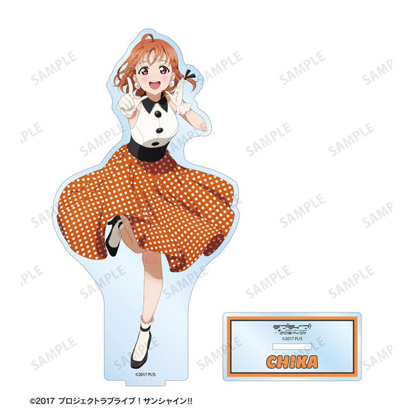 ラブライブ!サンシャイン!! 描き下ろし 高海千歌 The Blue Swell衣装ver. BIGアクリルスタンド 新品 未開封品 正規品 【アルマビアンカ】