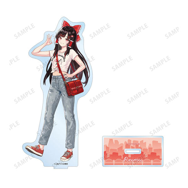 東方Project 松本能人イラスト 博麗霊夢 現代風ファッションver. vol.2 BIGアクリルスタンド 新品 未開封品 正規品 【アルマビアンカ】