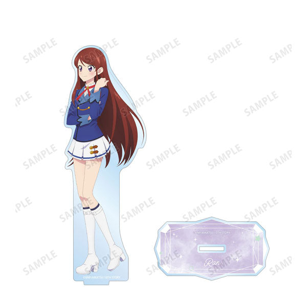 アイカツ! 10th STORY 〜未来へのSTARWAY〜 描き下ろし 紫吹蘭 歩みver. BIGアクリルスタンド 新品 未開封品 正規品 【アルマビアンカ】