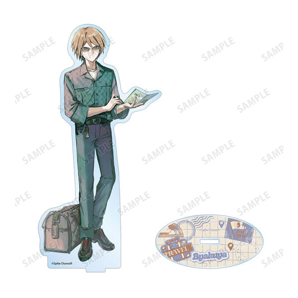 ダンガンロンパシリーズ 緜さんイラスト 十神白夜 私服で旅行ver. BIGアクリルスタンド ダンロン 新品 未開封品 正規品 【アルマビアンカ】