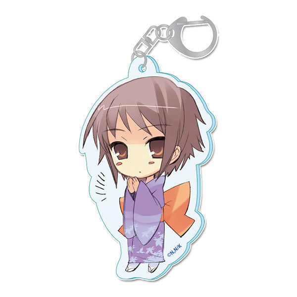 涼宮ハルヒシリーズ ミニキャラアクリルキーホルダー 有希 新品 未開封品 正規品 【シーズナルプランツ】