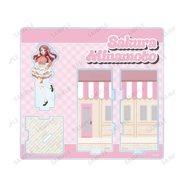 劇場版『ゾンビランドサガ ゆめぎんがパラダイス』 源さくら 私服ver. キューブ型ジオラマ風アクリルスタンド 新品 未開封品 正規品 【アルマビアンカ】