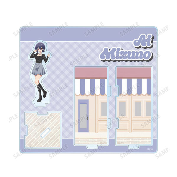 劇場版『ゾンビランドサガ ゆめぎんがパラダイス』 水野愛 私服ver. キューブ型ジオラマ風アクリルスタンド 新品 未開封品 正規品 【アルマビアンカ】