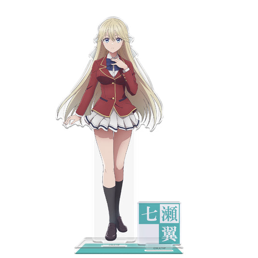ようこそ実力至上主義の教室へ アクリルキャラスタンド 七瀬翼 制服ver. よう実 新品 未開封品 正規品 【アズメーカー】