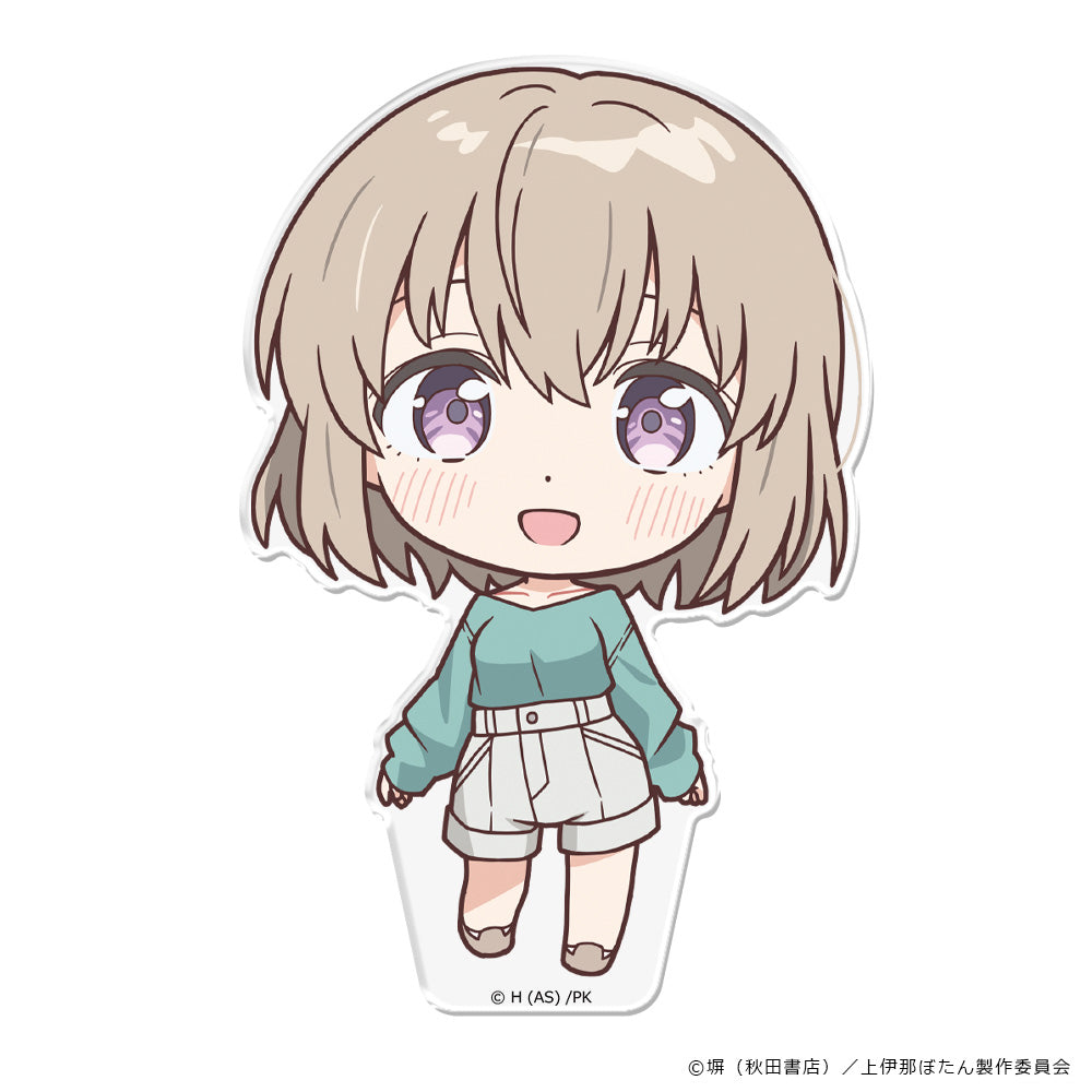 上伊那ぼたん、酔へる姿は百合の花 ぷにこれ！アクリルフィギュア(スタンド付) 砺波いぶき 新品 未開封品 正規品 【アズメーカー】