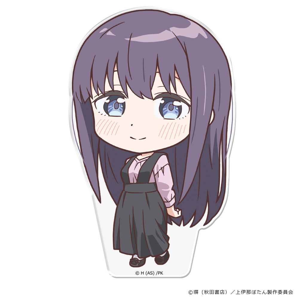 上伊那ぼたん、酔へる姿は百合の花 ぷにこれ！アクリルフィギュア(スタンド付) 郡上かなで 新品 未開封品 正規品 【アズメーカー】