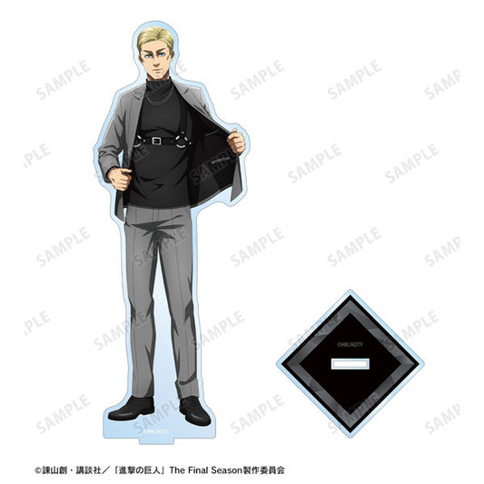 進撃の巨人 描き下ろし エルヴィン ハーネススタイル・着彩ver. BIGアクリルスタンド 新品 未開封品 正規品 【アルマビアンカ】