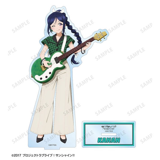ラブライブ！サンシャイン！！ 描き下ろし 松浦果南 The Blue Swell衣装ver. BIGアクリルスタンド 新品 未開封品 正規品 【アルマビアンカ】