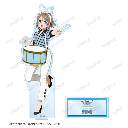 ラブライブ！サンシャイン！！ 描き下ろし 渡辺曜 The Blue Swell衣装ver. BIGアクリルスタンド 新品 未開封品 正規品 【アルマビアンカ】