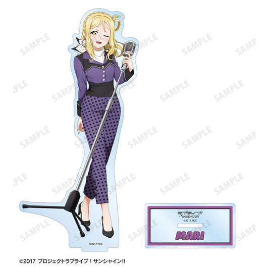 ラブライブ！サンシャイン！！ 描き下ろし 小原鞠莉 The Blue Swell衣装ver. BIGアクリルスタンド 新品 未開封品 正規品 【アルマビアンカ】