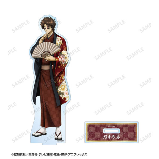 銀魂 描き下ろし 坂本辰馬 片面花柄和装ver. BIGアクリルスタンド 新品 未開封品 正規品 【アルマビアンカ】