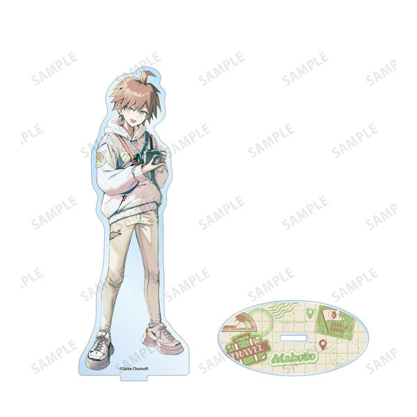 ダンガンロンパシリーズ 緜さんイラスト 苗木誠 私服で旅行ver. BIGアクリルスタンド ダンロン 新品 未開封品 正規品 【アルマビアンカ】
