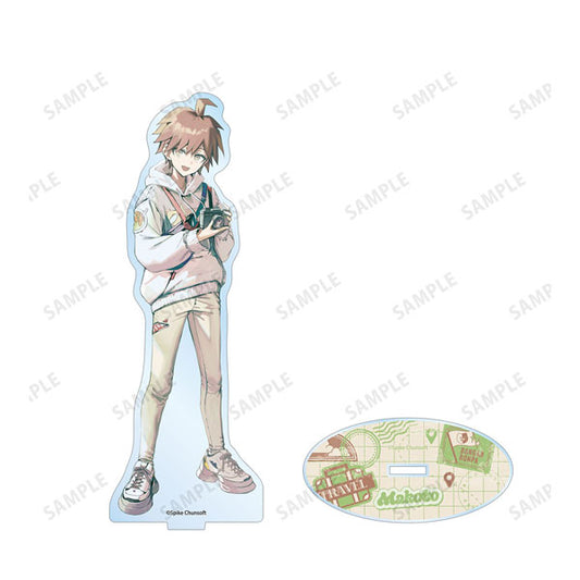 ダンガンロンパシリーズ 緜さんイラスト 苗木誠 私服で旅行ver. BIGアクリルスタンド ダンロン 新品 未開封品 正規品 【アルマビアンカ】