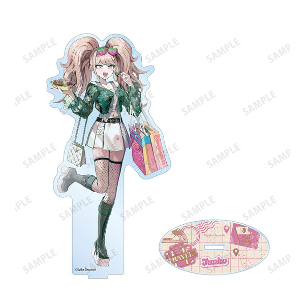 ダンガンロンパシリーズ 緜さんイラスト 江ノ島盾子 私服で旅行ver. BIGアクリルスタンド ダンロン 新品 未開封品 正規品 【アルマビアンカ】