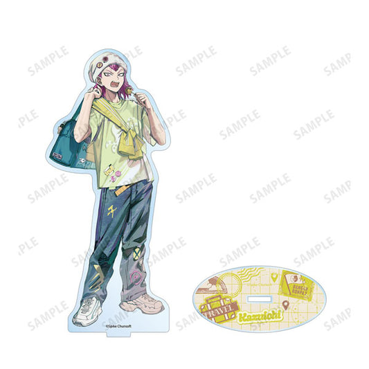 ダンガンロンパシリーズ 緜さんイラスト 左右田和一 私服で旅行ver. BIGアクリルスタンド ダンロン 新品 未開封品 正規品 【アルマビアンカ】