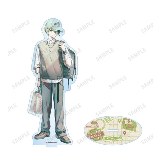 ダンガンロンパシリーズ 緜さんイラスト 天海蘭太郎 私服で旅行ver. BIGアクリルスタンド ダンロン 新品 未開封品 正規品 【アルマビアンカ】