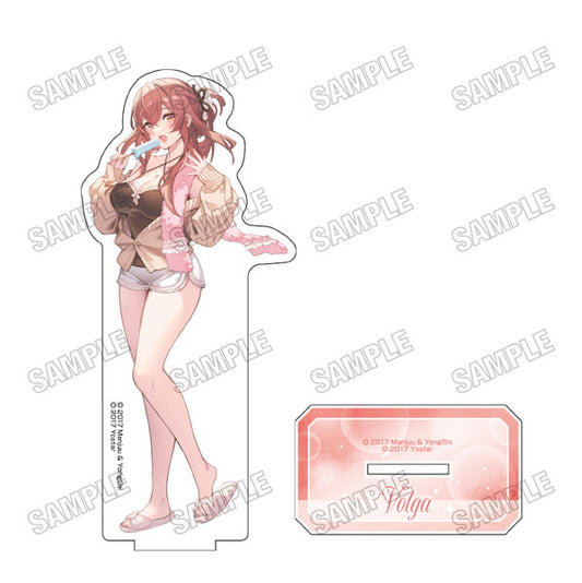 アズールレーン 描き下ろしBIGアクリルスタンド お風呂あがりver. 4 ヴォルガ アズレン 新品 未開封品 正規品 【メディコス・エンタテインメント】