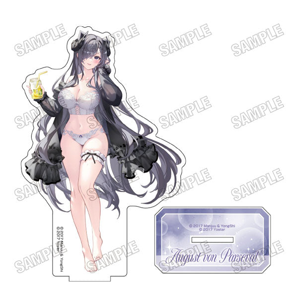 アズールレーン 描き下ろしBIGアクリルスタンド お風呂あがりver. 5 アウグスト・フォン・パーセヴァル アズレン 新品 未開封品 正規品 【メディコス・エンタテインメント】