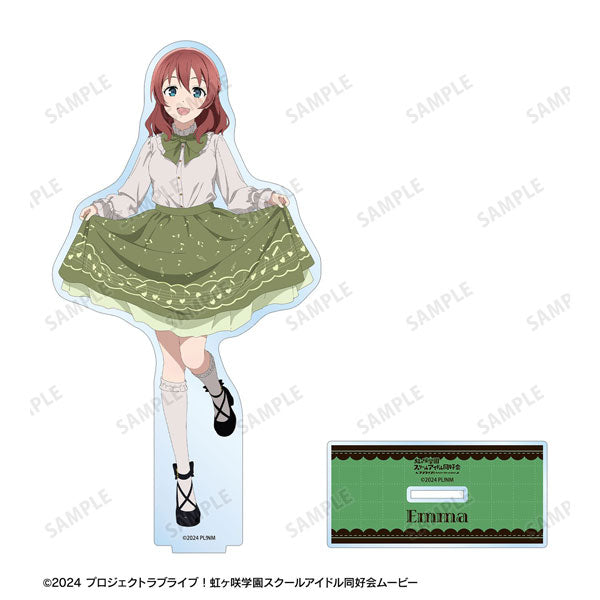 ラブライブ！虹ヶ咲学園スクールアイドル同好会描き下ろし エマ・ヴェルデ 音符ロリータver. BIGアクリルスタンド ニジガク 新品 未開封品 正規品 【アルマビアンカ】