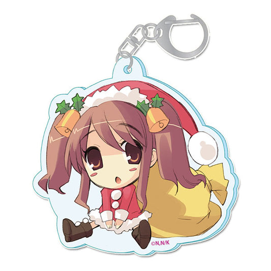 涼宮ハルヒシリーズ ミニキャラアクリルキーホルダー みくる 新品 未開封品 正規品 【シーズナルプランツ】