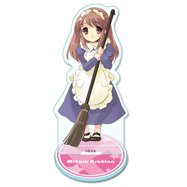 涼宮ハルヒシリーズ ミニキャラアクリルスタンド みくる 新品 未開封品 正規品 【シーズナルプランツ】