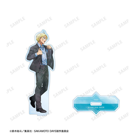 SAKAMOTO DAYS 描き下ろし 朝倉シン スーツの歩みver. BIGアクリルスタンド サカデイ 新品 未開封品 正規品 【アルマビアンカ】