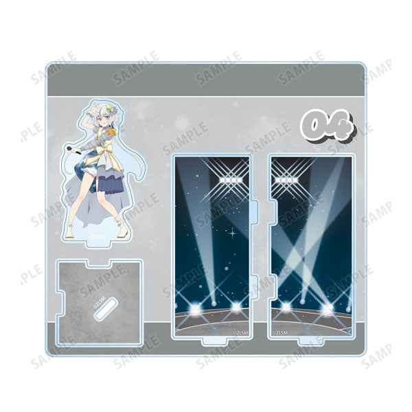 劇場版『ゾンビランドサガ ゆめぎんがパラダイス』 紺野純子 ライブver. キューブ型ジオラマ風アクリルスタンド 新品 未開封品 正規品 【アルマビアンカ】