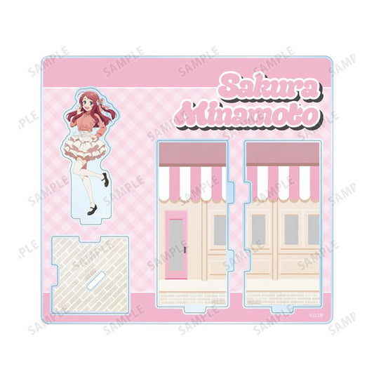 劇場版『ゾンビランドサガ ゆめぎんがパラダイス』 源さくら 私服ver. キューブ型ジオラマ風アクリルスタンド 新品 未開封品 正規品 【アルマビアンカ】