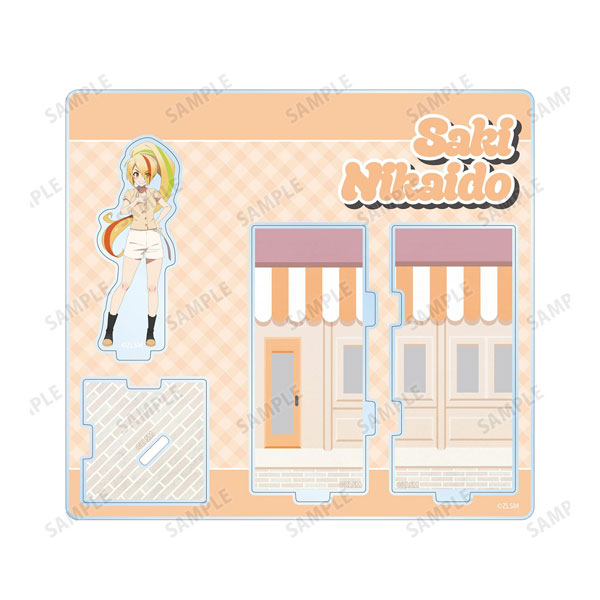 劇場版『ゾンビランドサガ ゆめぎんがパラダイス』 二階堂サキ 私服ver. キューブ型ジオラマ風アクリルスタンド 新品 未開封品 正規品 【アルマビアンカ】
