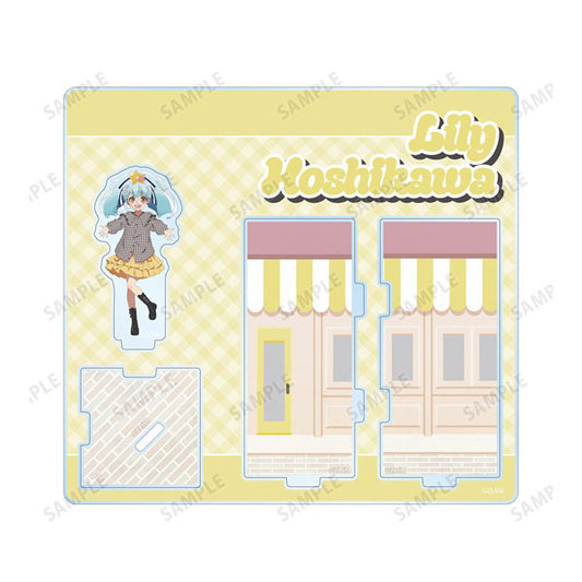 劇場版『ゾンビランドサガ ゆめぎんがパラダイス』 星川リリィ 私服ver. キューブ型ジオラマ風アクリルスタンド 新品 未開封品 正規品 【アルマビアンカ】