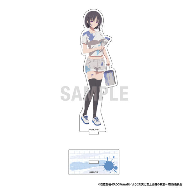 ようこそ実力至上主義の教室へ アクリルスタンド 堀北鈴音 ペインターver よう実 新品 未開封品 正規品 【シーワン】