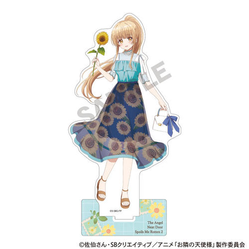 お隣の天使様にいつの間にか駄目人間にされていた件2 アクリルスタンド 椎名真昼 四季の彩り 夏 新品 未開封品 正規品 【クラックス】