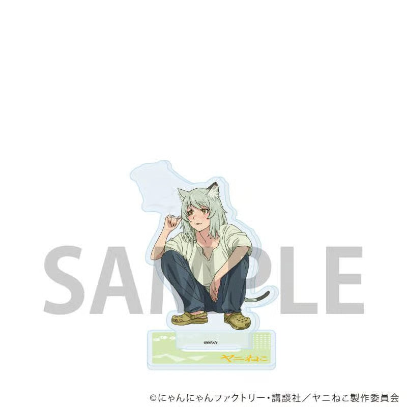 ヤニねこ 01/ヤニねこ アクリルスタンド （公式イラスト） 新品 未開封品 正規品 【A3】
