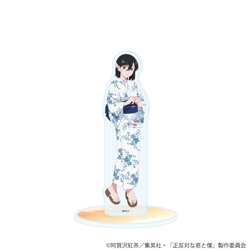 正反対な君と僕 10/西 夏祭りver.(描き下ろしイラスト) アクリルスタンド 新品 未開封品 正規品 【A3】